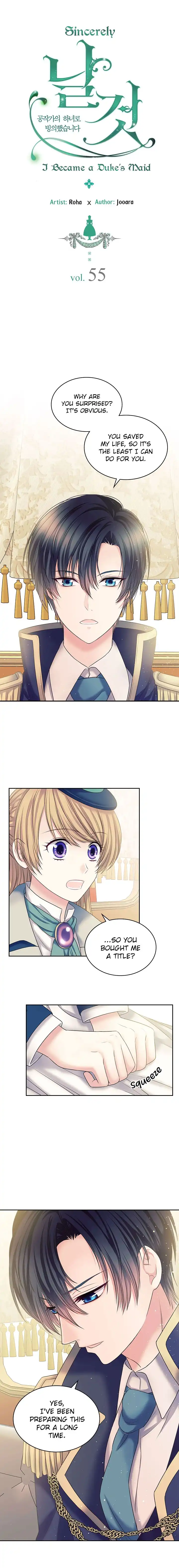 Sincerely: I Became a Duke's Maid Chapter 55 2